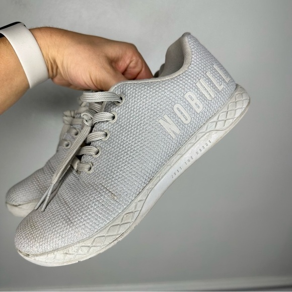 NoBull Project Arctic Grey Trainer Crossfit Sneaker Womens 7.5 - Picture 12 of 13